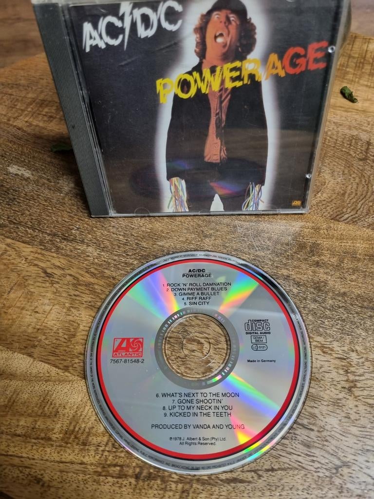 Cd AC/DC – Powerage, Cd's en Dvd's, Cd's | Rock, Ophalen of Verzenden, Zo goed als nieuw, Poprock