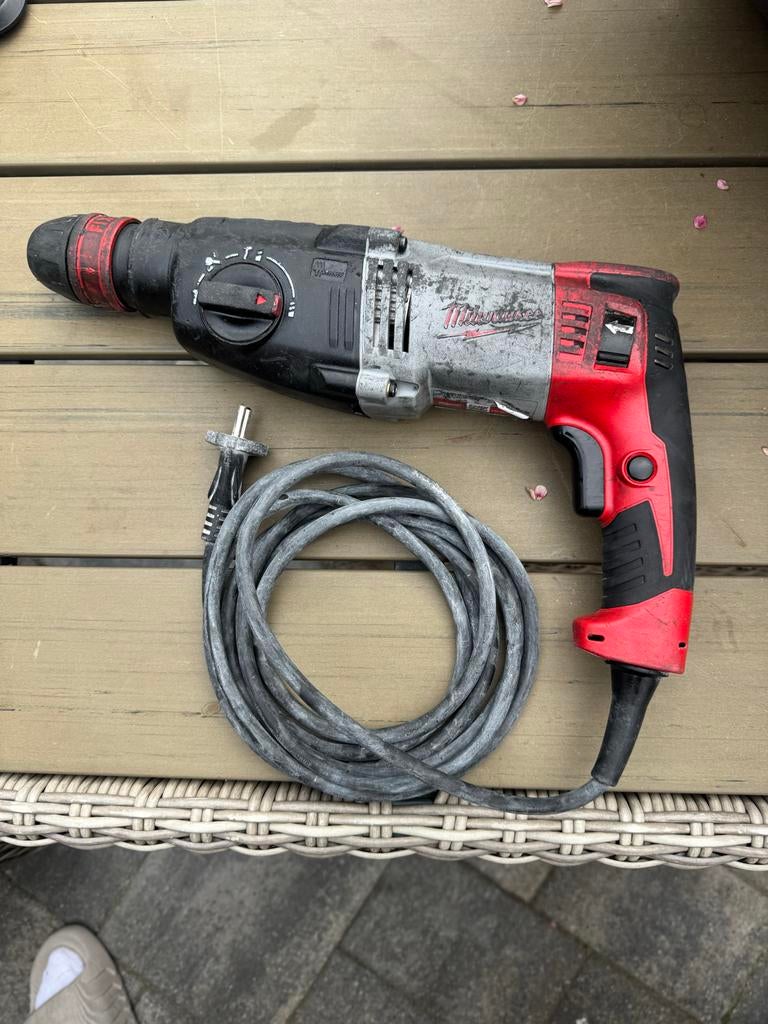 Milwaukee combihamer PH 30 POWERX - Goed werkende staat, Doe-het-zelf en Verbouw, Gereedschap | Boormachines, Boor- en/of Breekhamer