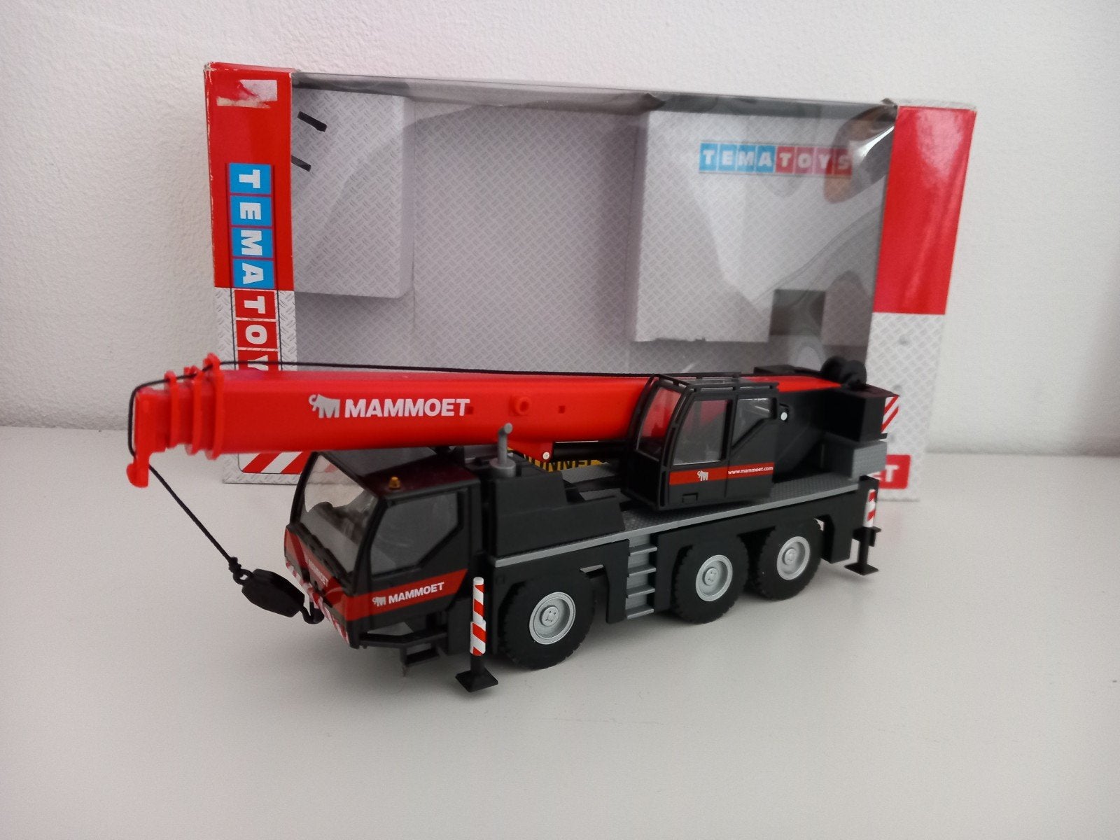 Mammoet Kraanwagen Speelgoedmodel - Nieuw in Doos, Ophalen, Zo goed als nieuw