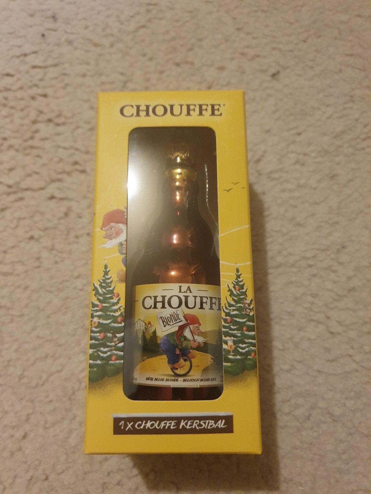 La Chouffe kerstbal collectors item, Ophalen of Verzenden, Nieuw