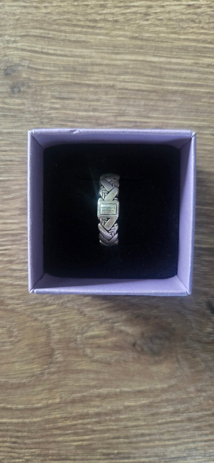 Zilveren BTB Ring - Maat 19, Ophalen, 19 tot 20, Zo goed als nieuw, Dame of Heer
