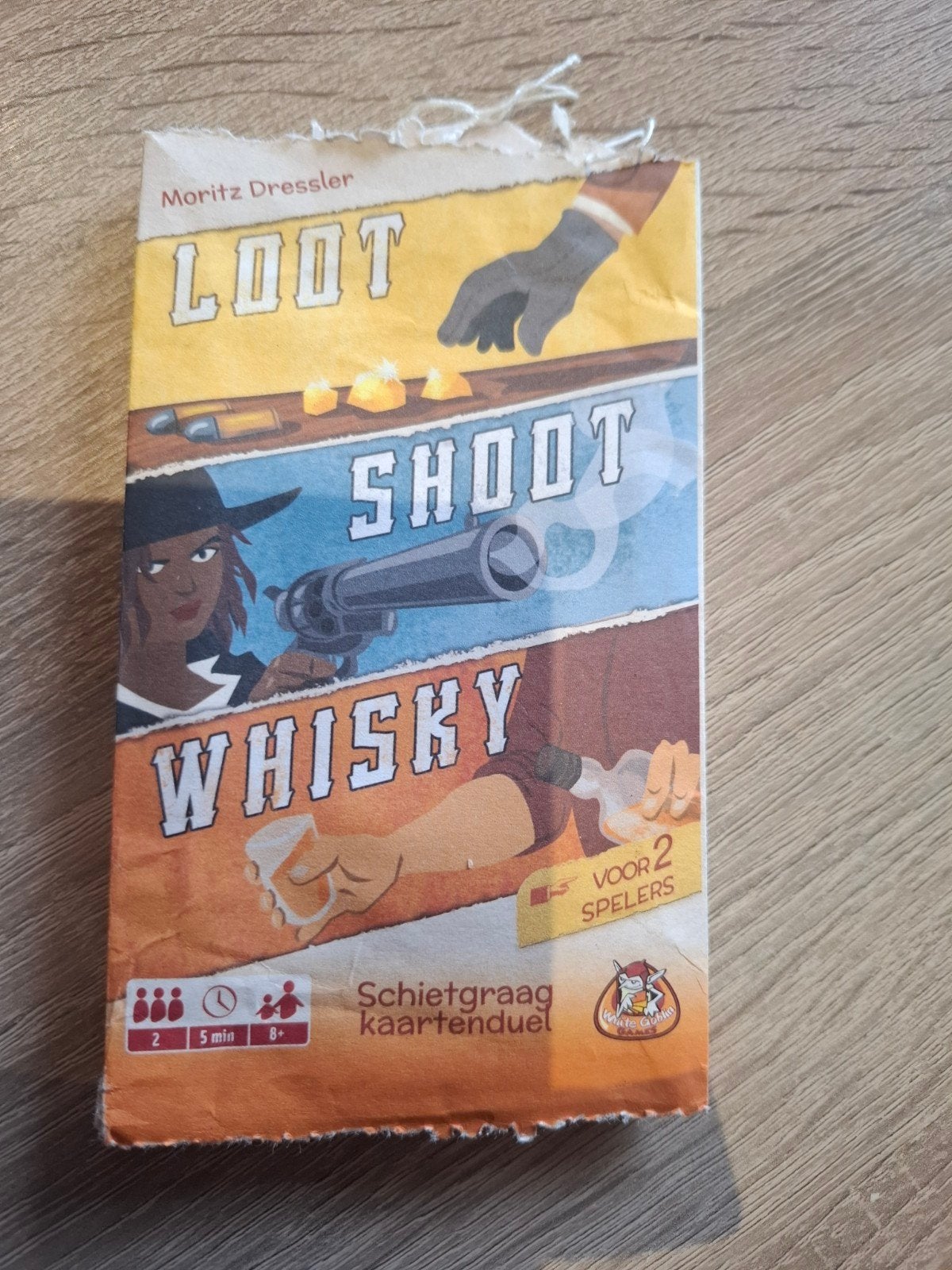 Loot Shoot Whisky, Ophalen of Verzenden, Zo goed als nieuw, White Goblin Games