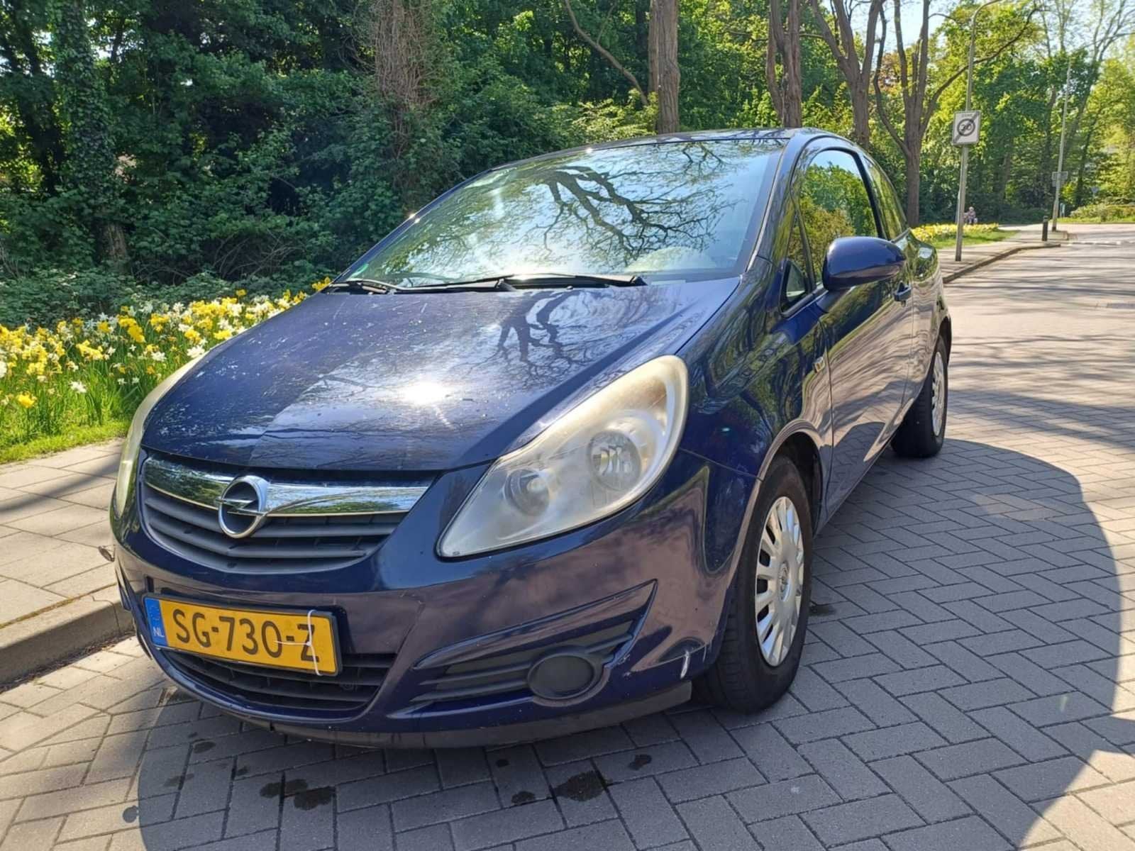 Opel Corsa 1.2 16V Selection, SG-730-Z, Auto's, Voorwielaandrijving, Euro 5, 450 kg, Blauw