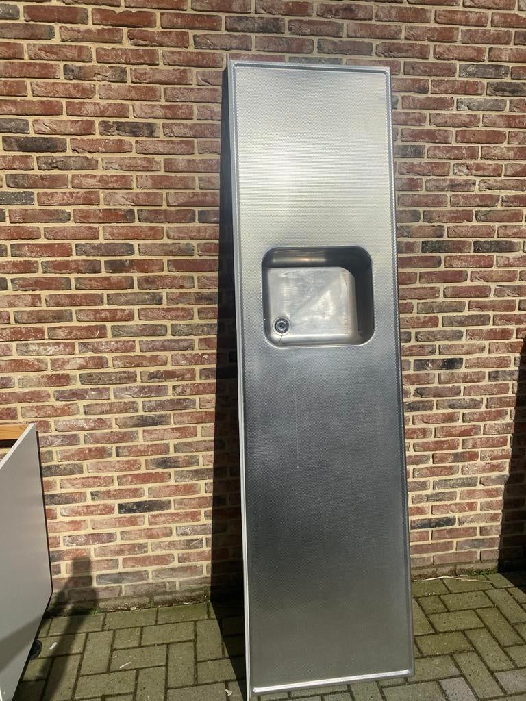 Rvs aanrechtblad, Ophalen, Gebruikt, Minder dan 100 cm