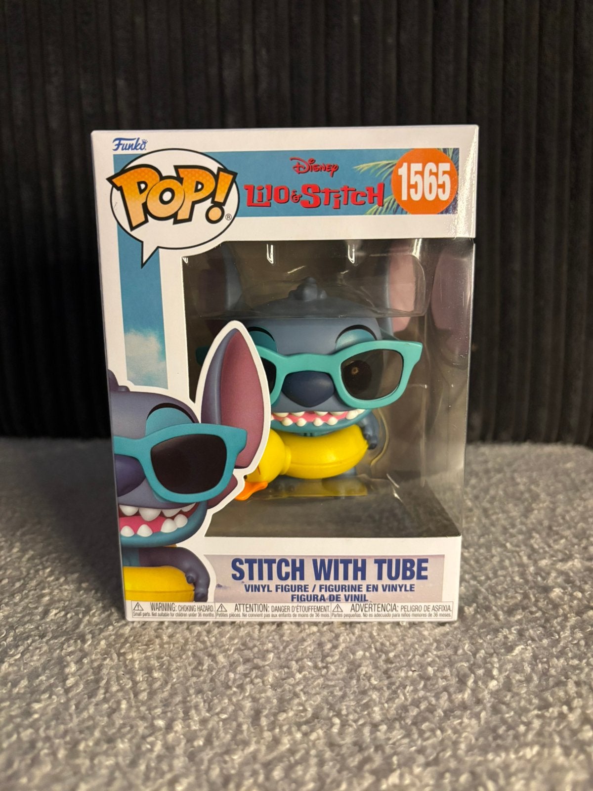 Funko Pop Disney Lilo & Stitch Stitch with Tube 1565, Nieuw, Ophalen of Verzenden, 2802 Wetmore Ave Everett, WA 98201 USA, Support@funko.com