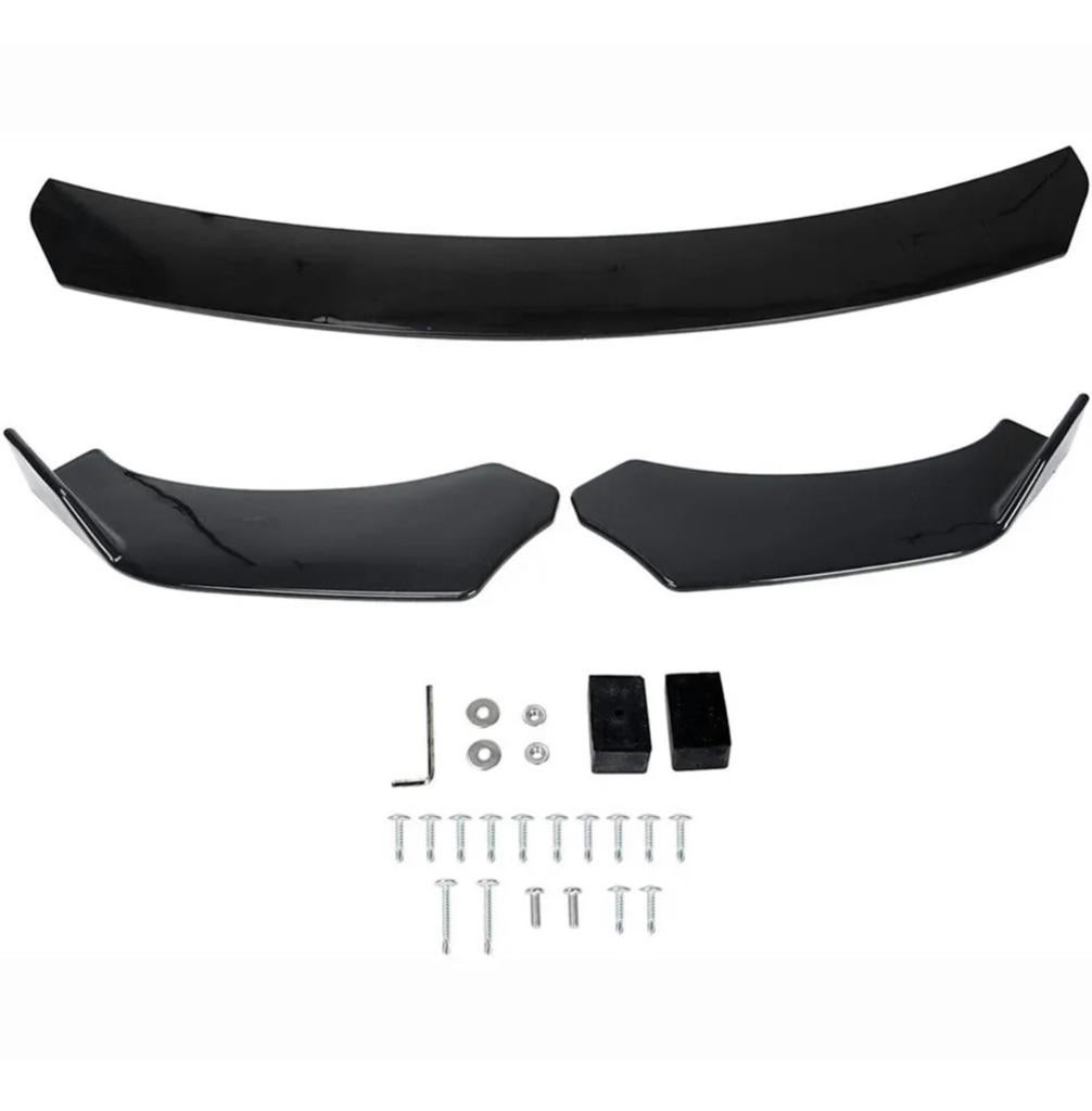BMW 3-serie Bumperlip glans zwart E46 E90 E91 E93 F30 F31, Auto diversen, Tuning en Styling, Ophalen of Verzenden, H, H, H