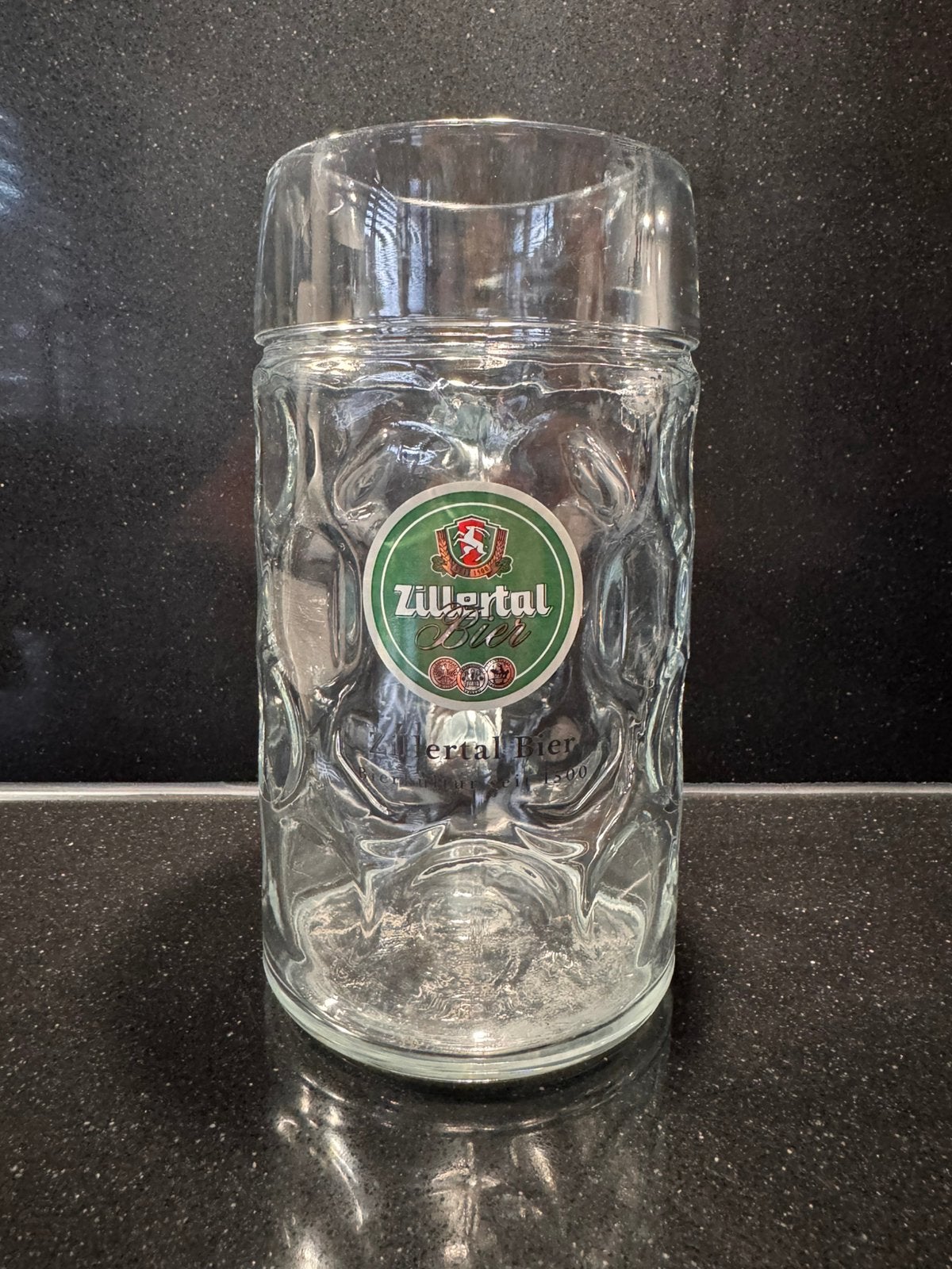 Zillertal Bier Maßkrug 1 liter., Ophalen, Zo goed als nieuw, Overige merken