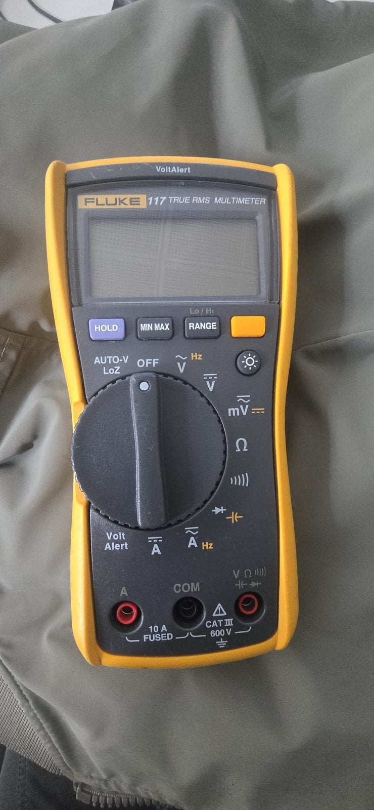 Multimeter  fluke 117 True RMS, Doe-het-zelf en Verbouw, Meetapparatuur, Ophalen of Verzenden, Zo goed als nieuw, Multimeter