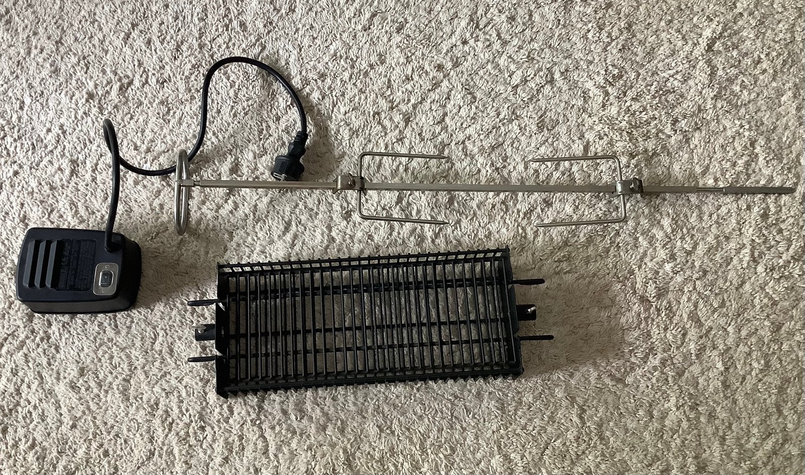 Weber braadspit en rotisserie-mand Genesis 300 serie, Ophalen of Verzenden, Zo goed als nieuw