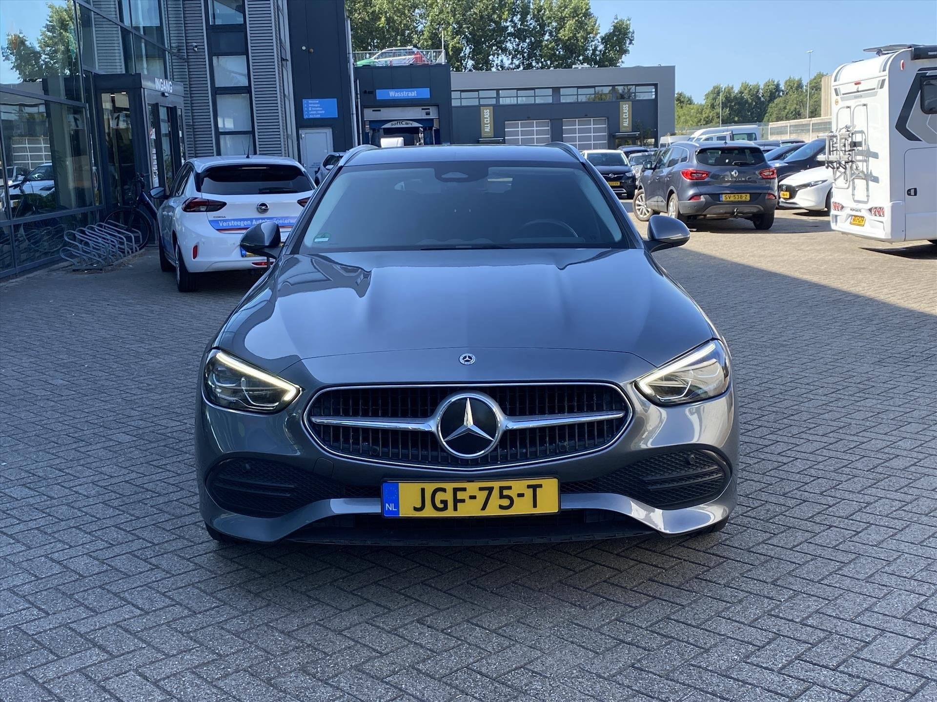MERCEDES C-Klasse C300 e Plug-In Hybride 313pk 9G-TRONIC Lux, 4 cilinders, Stoelverwarming, Leder en Stof, Lease