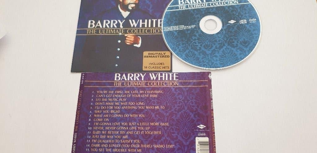 4944 barry white - the ultimate collection - import cd, Verzenden, Zo goed als nieuw