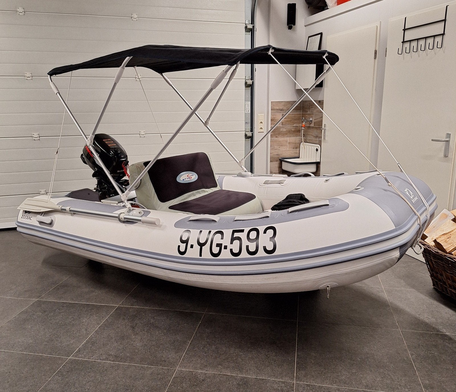 Zodiac Cadet 310 Areo bj 2021 met Suzuki 6 PK complete set, Watersport en Boten, Speedboten, Ophalen of Verzenden, Zodiac, Aluminium