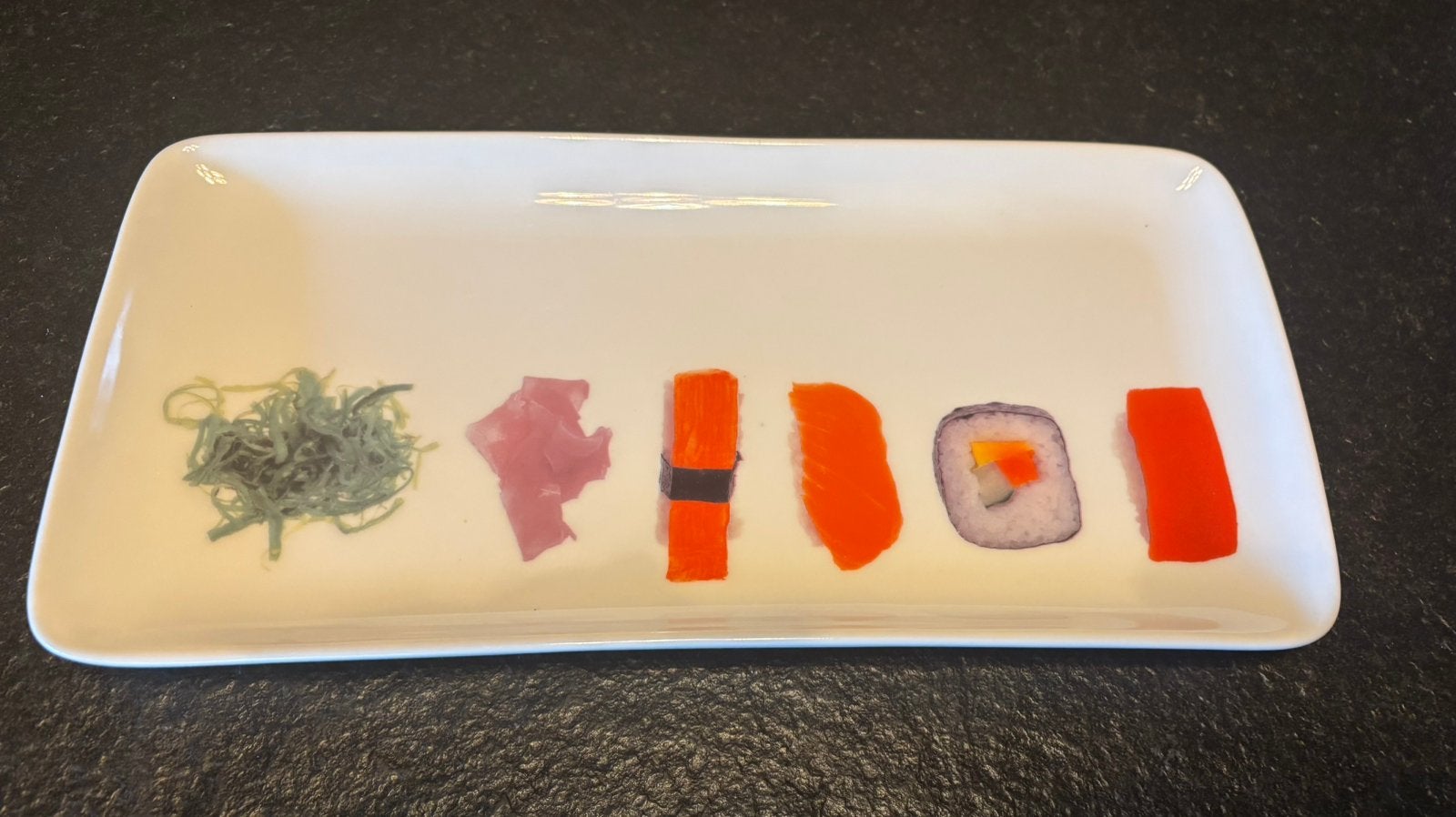 Sushi serveerschaal, Ophalen of Verzenden, Gebruikt, Aziatisch, Schaal of Schalen