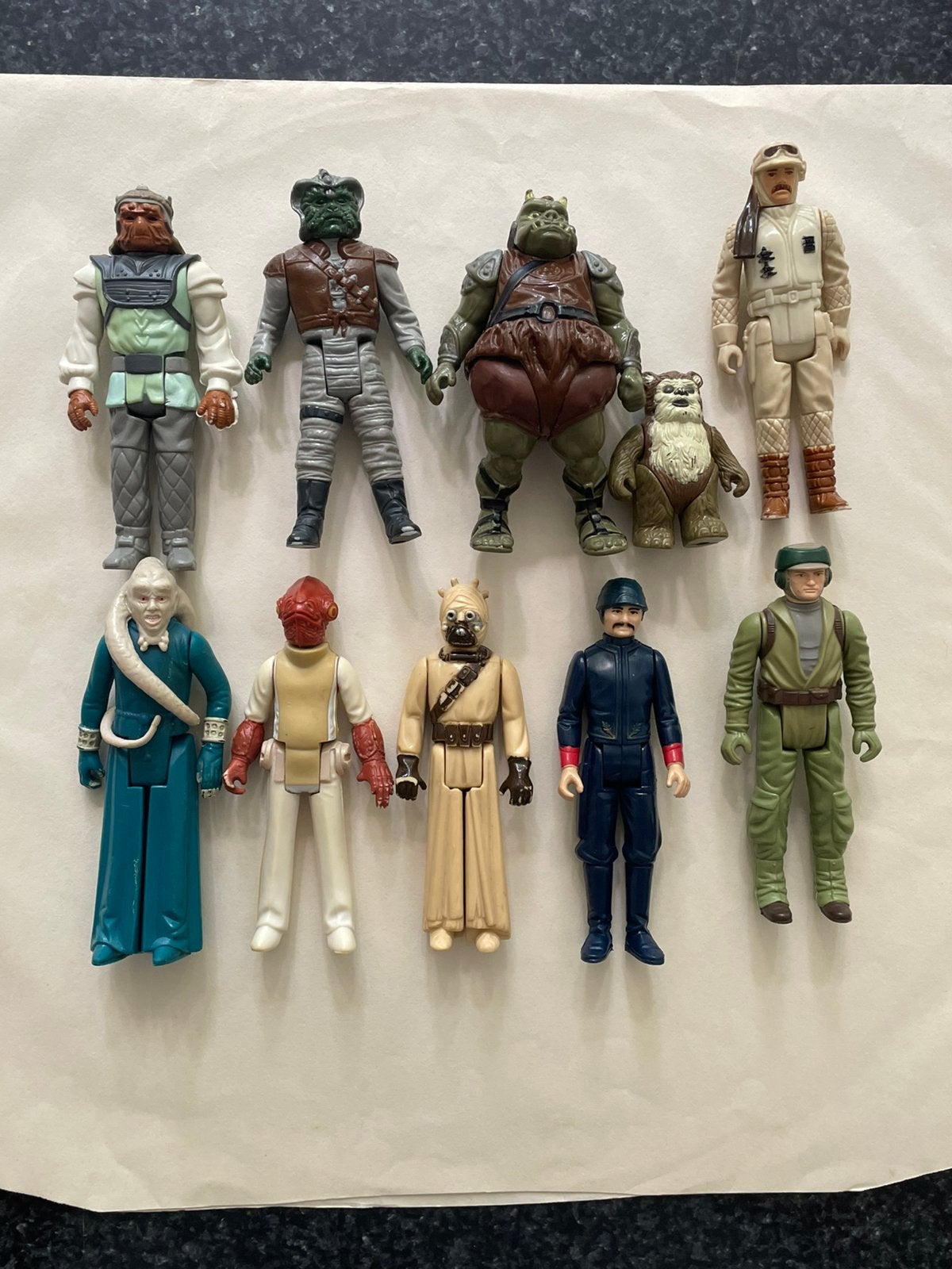 Vintage Star Wars actiefiguren bundel nr1 10x, Verzenden, Gebruikt, Actiefiguurtje