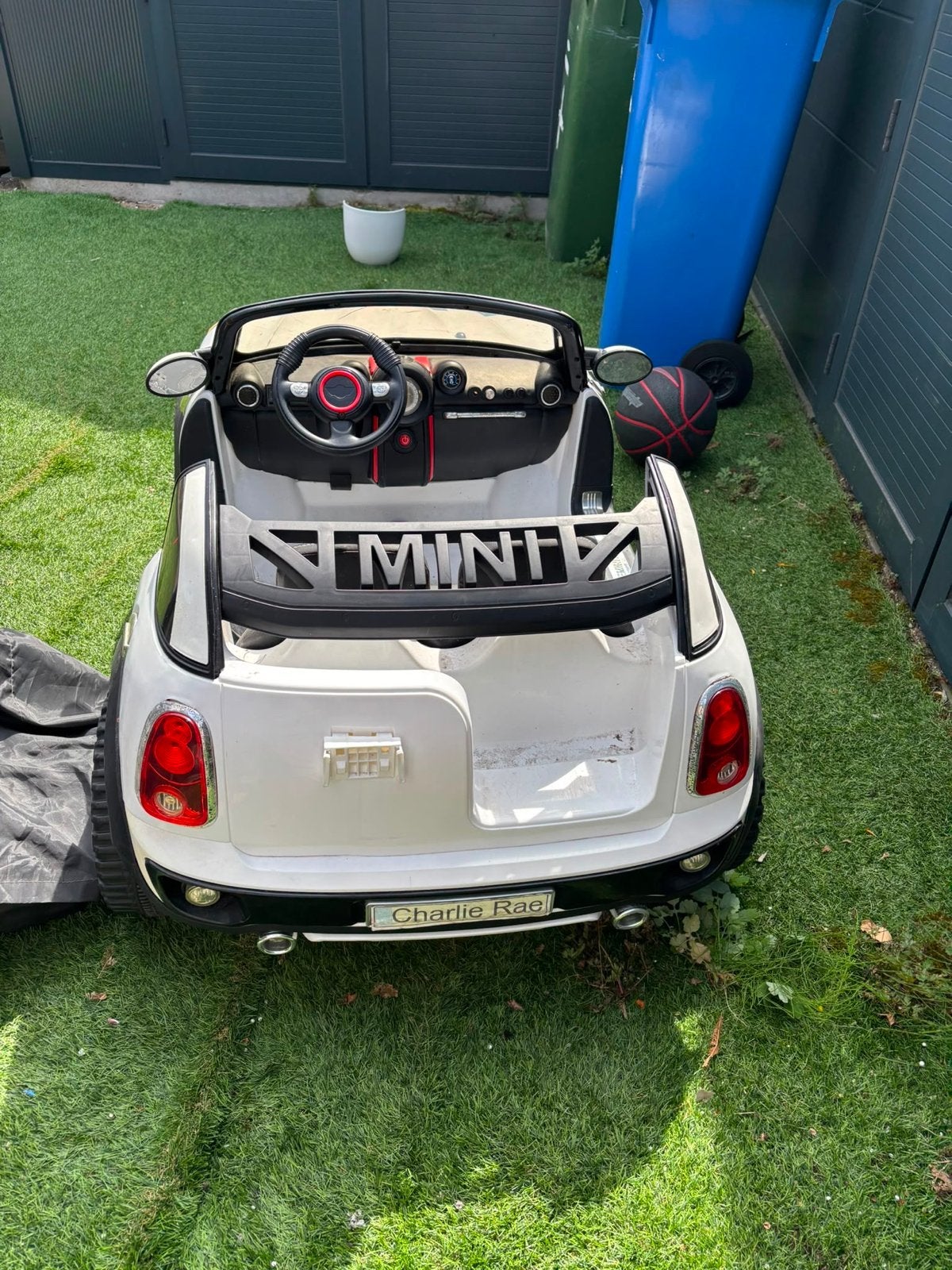 T.E.A.B. Mini Cooper beach comber elektrische kinderauto, Kinderen en Baby's, Ophalen, Gebruikt, Loopvoertuig