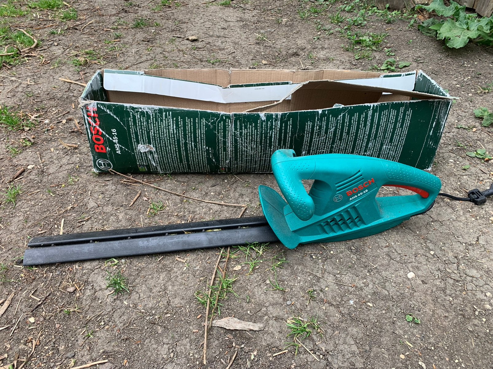 Bosch elektrische heggenschaar, Tuin en Terras, Heggenscharen, Ophalen of Verzenden, Zo goed als nieuw, Elektrisch
