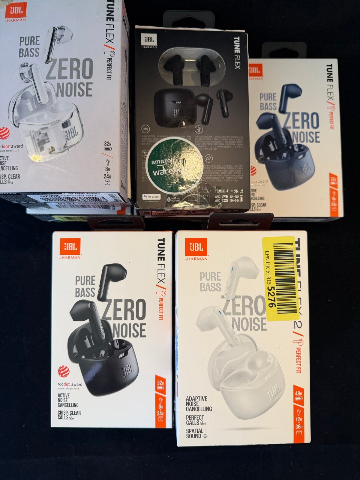 Nieuwe JBL Tune Flex Oordopjes - Meerdere Sets Beschikbaar, In-ear, Duitsland, JBL, Bluetooth