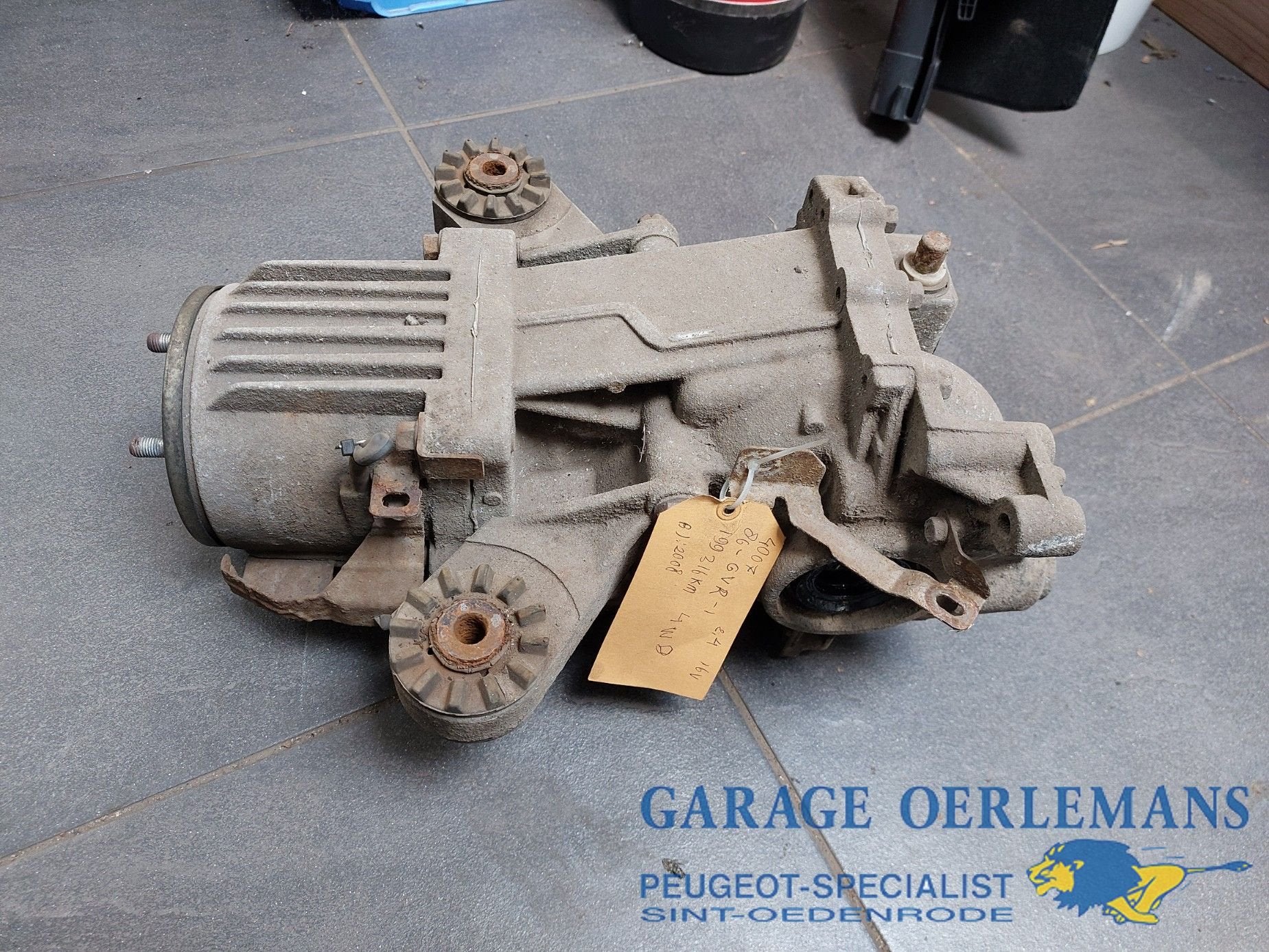 achter differentieel peugeot 4007 2.4 16v, 3001E7, Gebruikt, -, -, ARN erkend