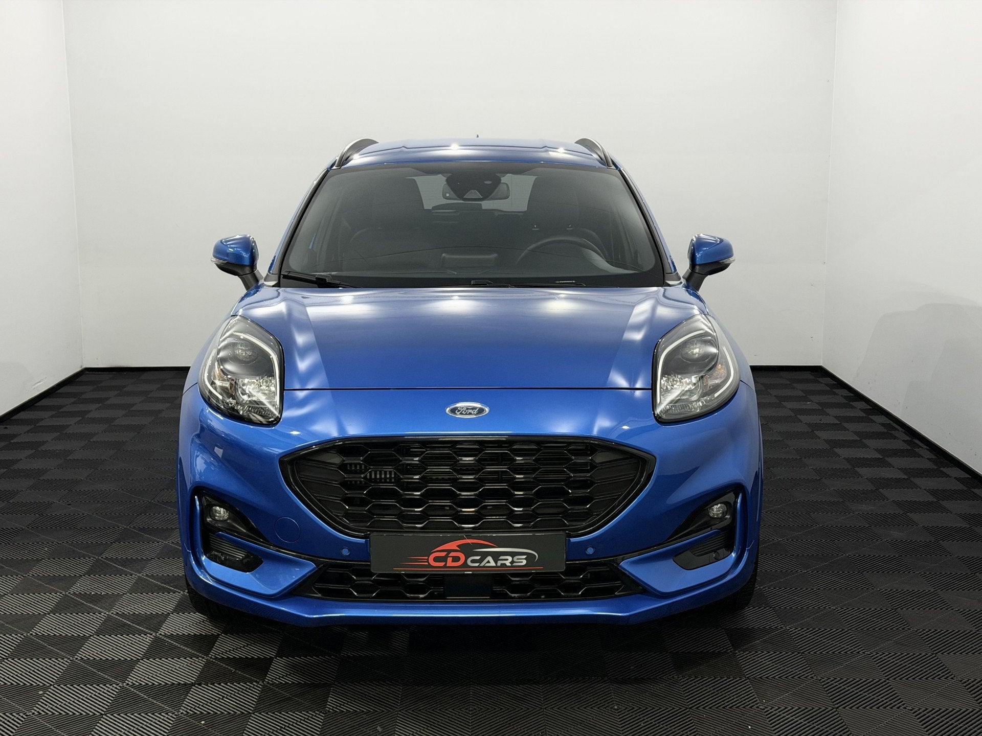 Ford Puma 1.0 EcoBoost Hybrid ST-Line X Half leder, Camera,, Voorwielaandrijving, 125 pk, Euro 6, Blauw