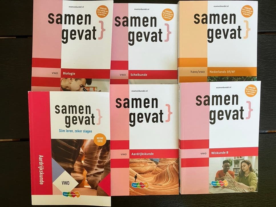 Samengevat VWO Biologie, Scheikunde, Nederlands, Aardrijksku, Ophalen of Verzenden, Beta, Zo goed als nieuw, Overige niveaus
