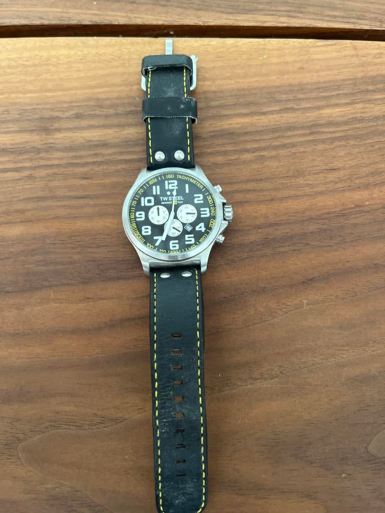 TW Steel Renault F1 Team Chronograaf Polshorloge, Staal, Polshorloge, Ophalen, Overige merken