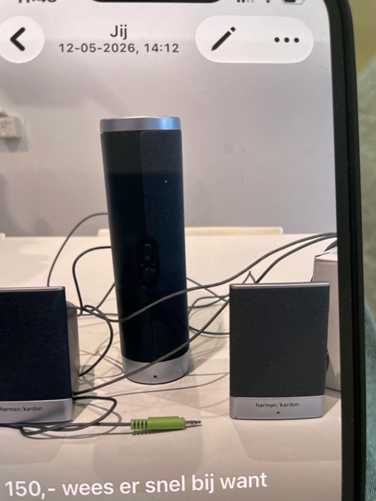 Harman/Kardon SoundSticks III 2.1 Speakerset, Audio, Tv en Foto, Luidsprekers, Overige merken, Ophalen of Verzenden, Zo goed als nieuw