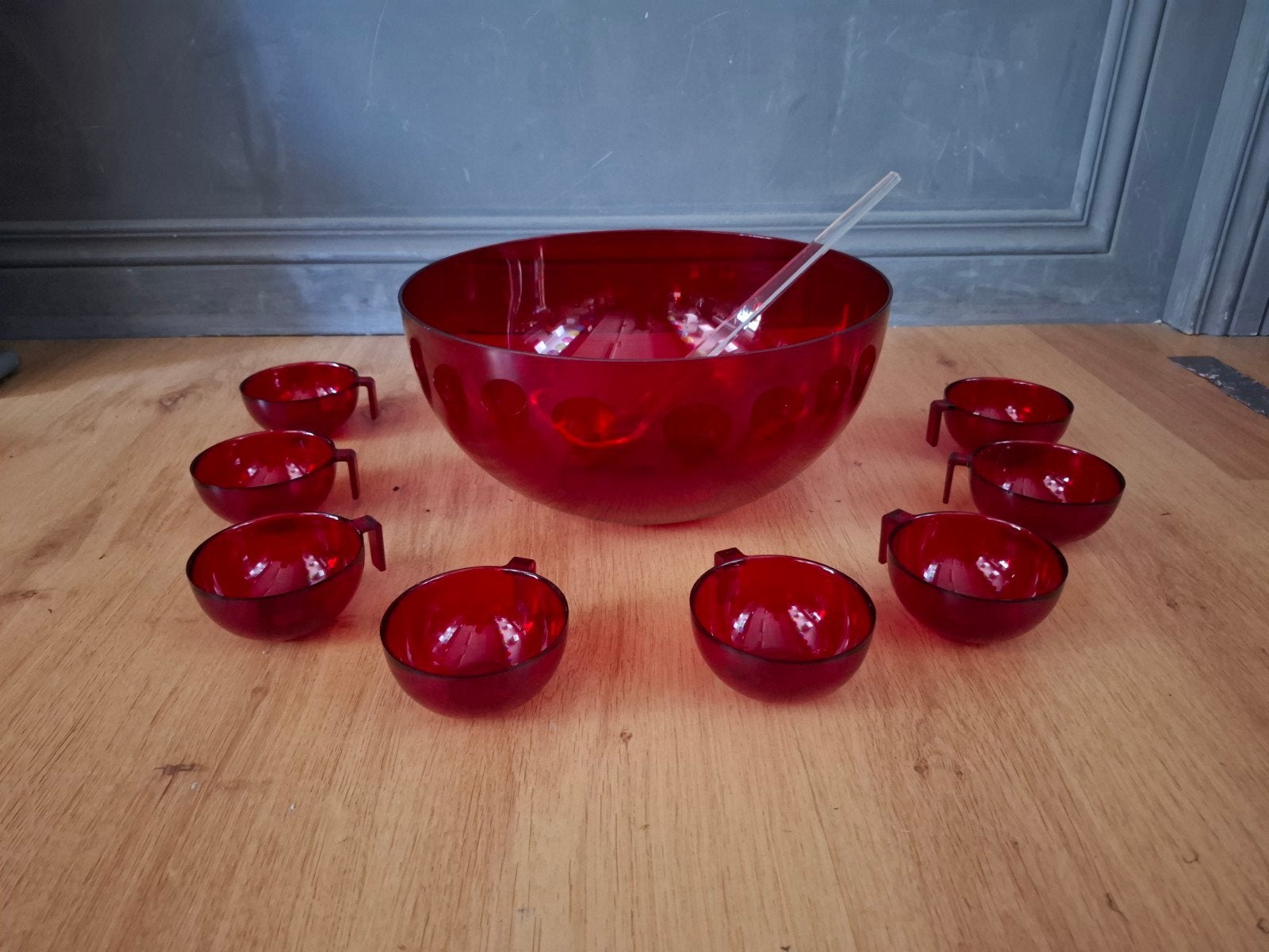 Vintage bowlset iguzzini italy design kunststof bak kommen, Huis en Inrichting, Keuken | Keukenbenodigdheden, Zo goed als nieuw