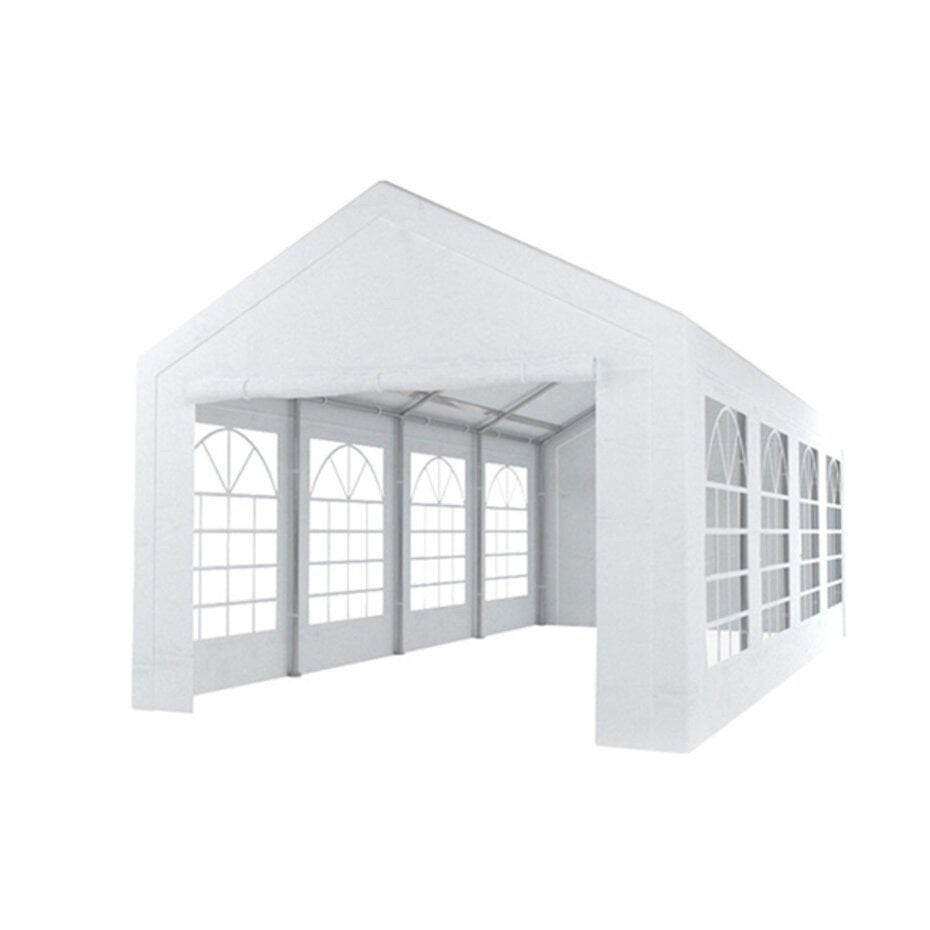 Partytent huren | 4x8m wit | Inclusief opbouw & afbouw, Ophalen, Nieuw, Verjaardag