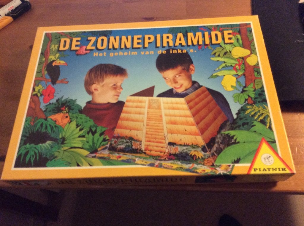 De Zonnepiramide, Het geheim van de Inka's. Bordspel, Vijf spelers of meer, Ophalen of Verzenden, Gebruikt, Patnik