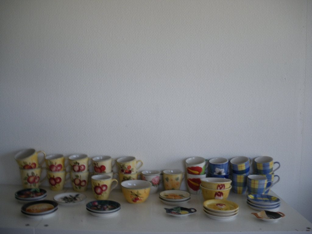 Vic' s servies ALLERLEI, Overige merken, Ophalen of Verzenden, Zo goed als nieuw, Bord(en)