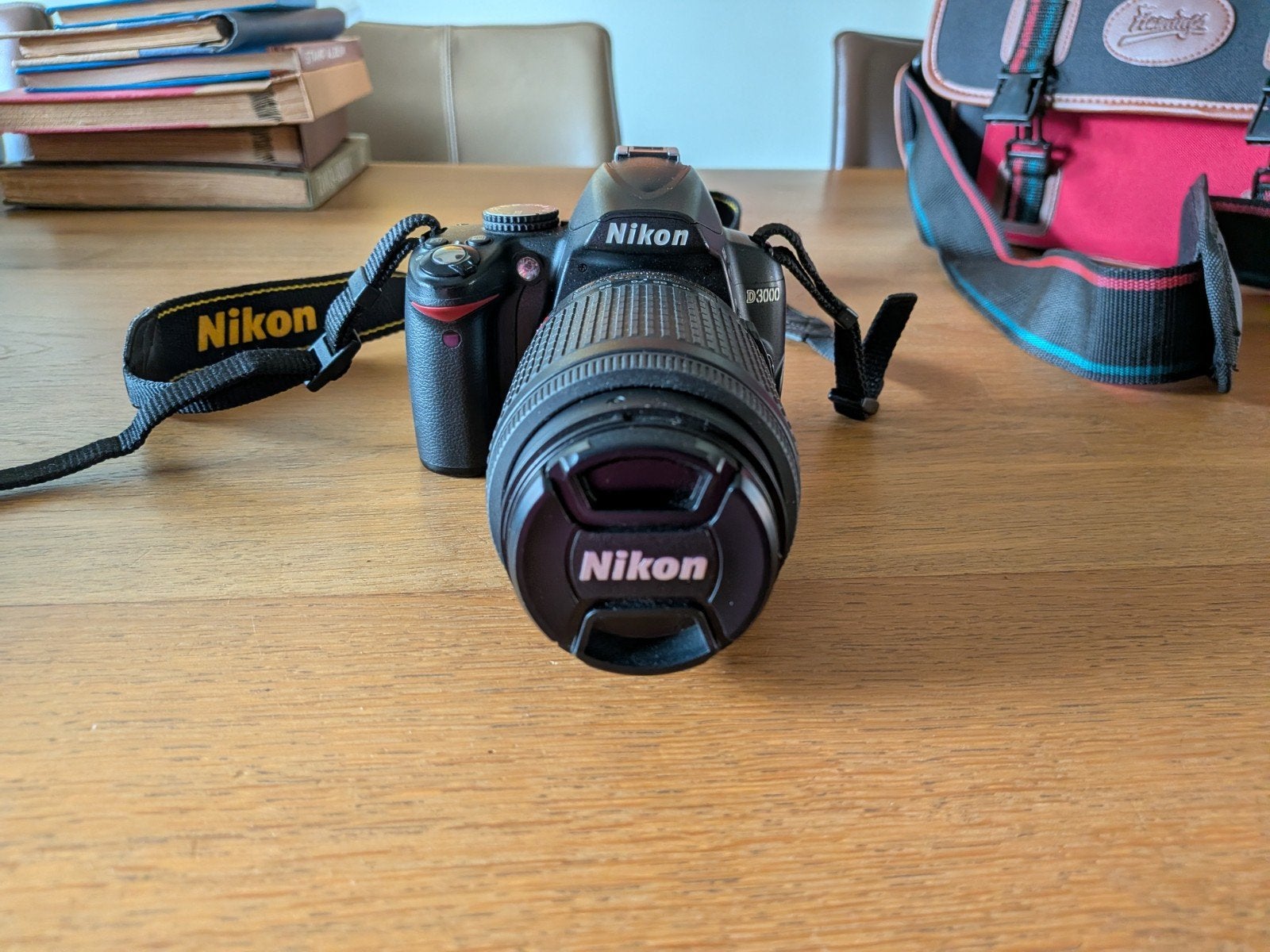 Nikon D3000, 55-200 mm, Spiegelreflex, Geheugenkaart, Zo goed als nieuw, Nikon