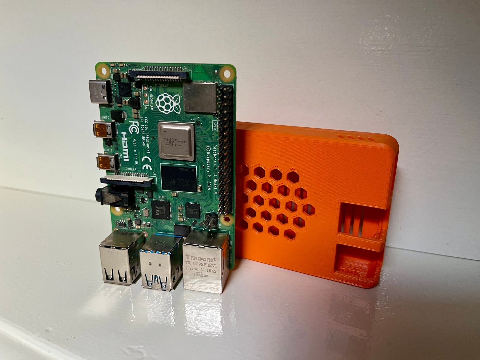 Raspberry Pi 4B - 4GB, Ophalen of Verzenden, Gebruikt