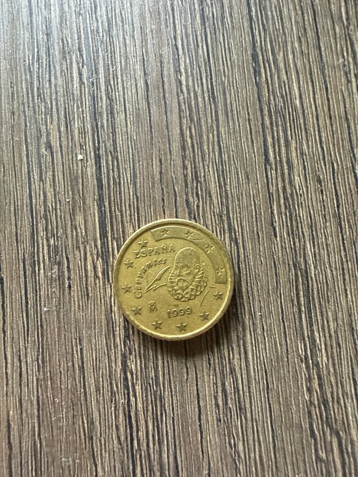 Spaanse 50 eurocent munt 1999, Postzegels en Munten, Ophalen of Verzenden, Spanje, 50 cent, Losse munt