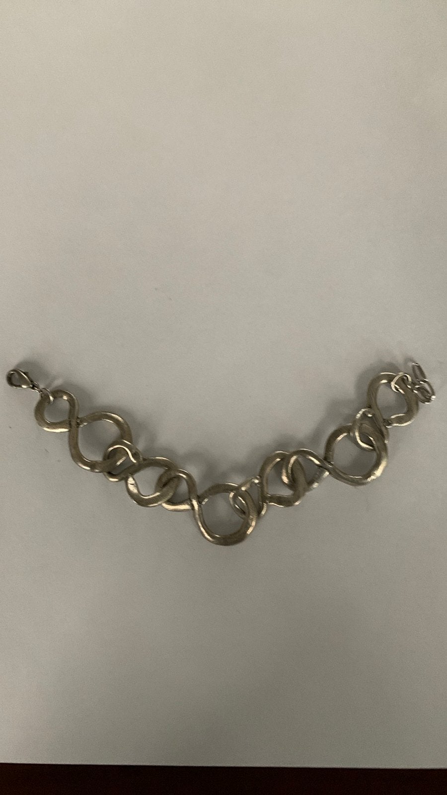 Nieuwe Zamak armband nikkelvrij, Ophalen of Verzenden, Nieuw, Zilver, Overige materialen