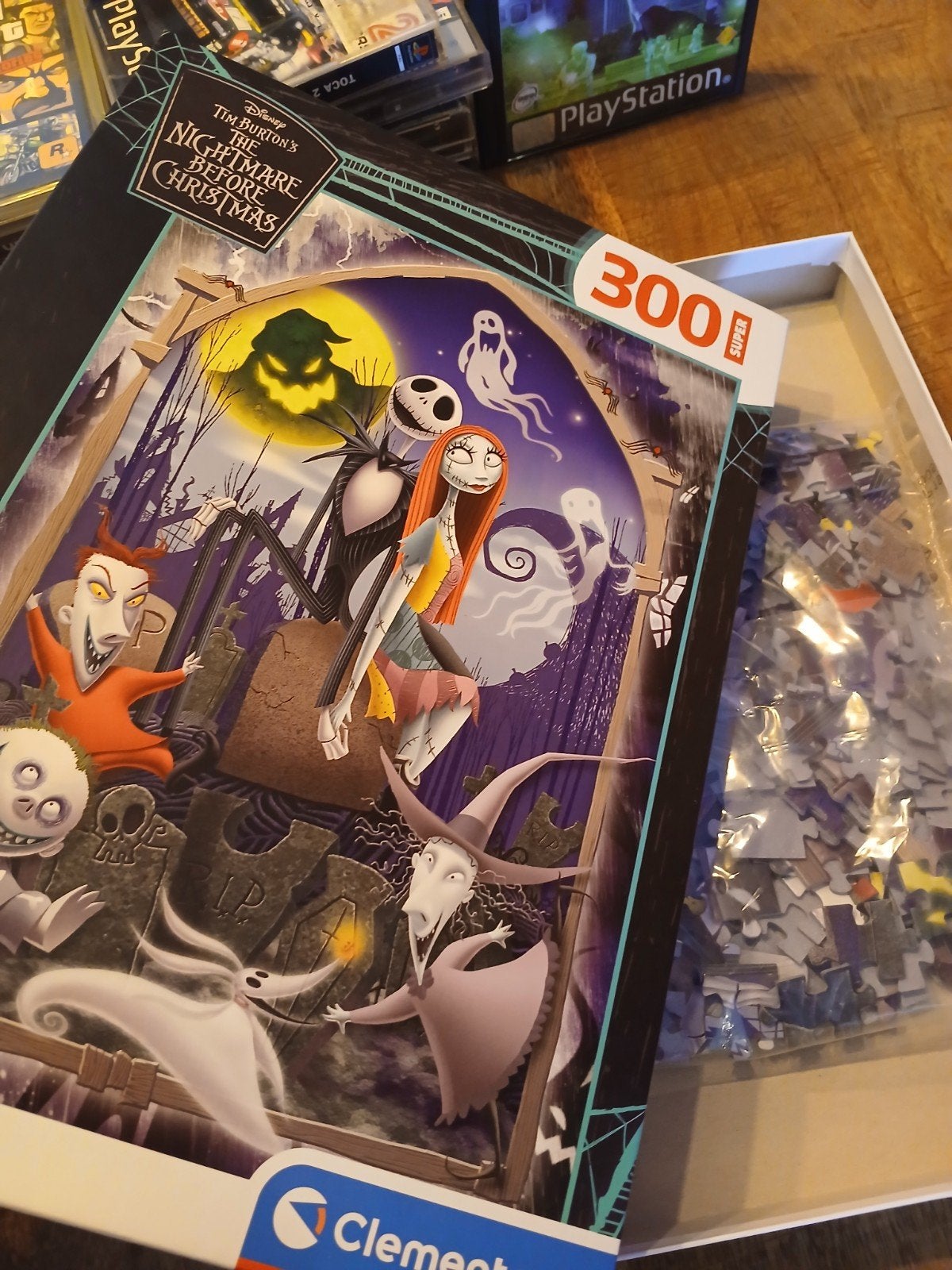 The Nightmare Before Christmas Legpuzzel 300 stukjes, Ophalen, Minder dan 500 stukjes, Zo goed als nieuw, Legpuzzel