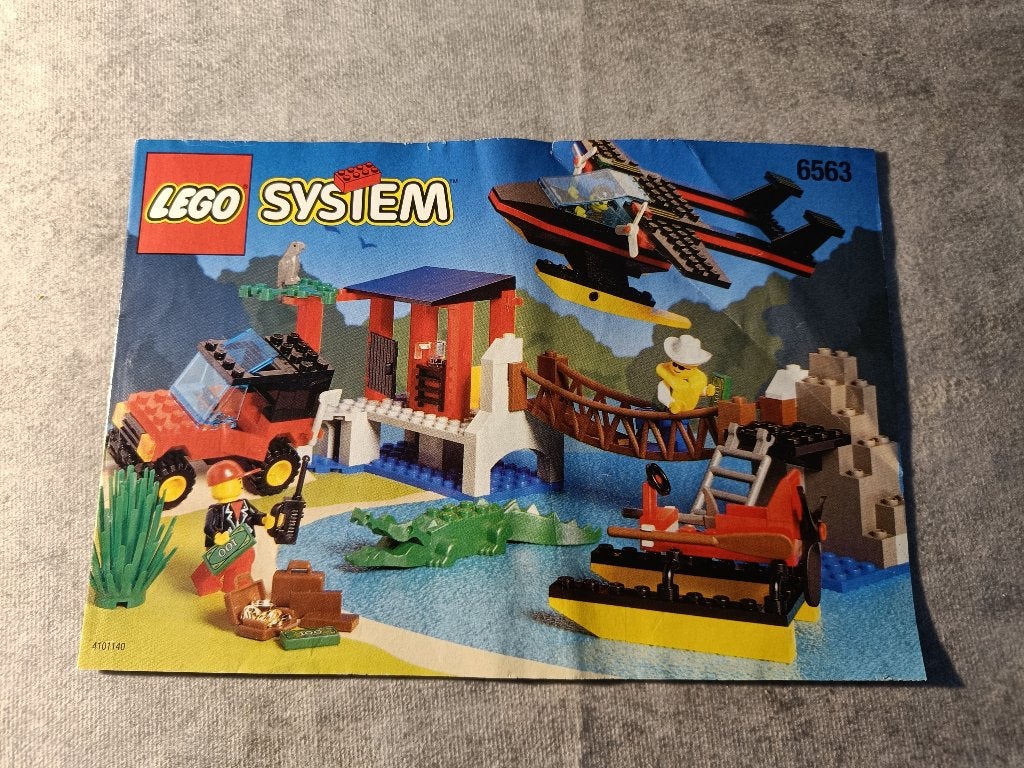 Lego Gator Landing Instructie Boekje 6563, Gebruikt, Overige thema's, Lego, Overige typen