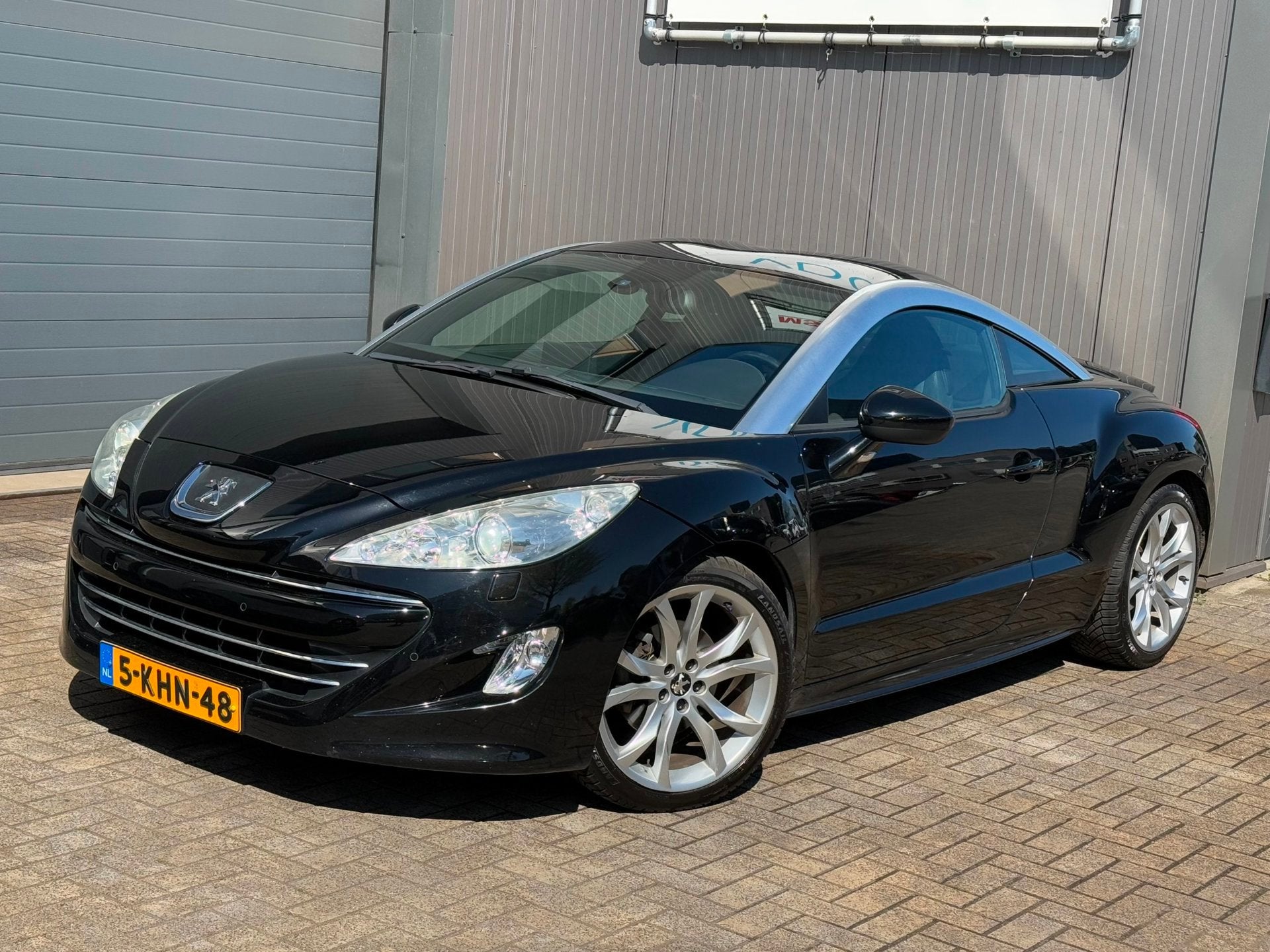 Peugeot RCZ 1.6 THP | 156 PK | Spoiler | Leder | Navigatie, Voorwielaandrijving, 15 km/l, Gebruikt, Zwart