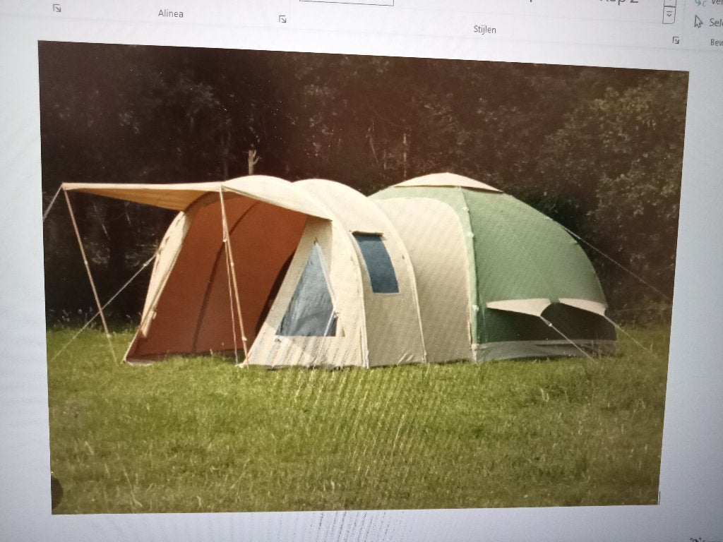 Karsten oppomp tent, Ophalen, Gebruikt, Tot en met 6