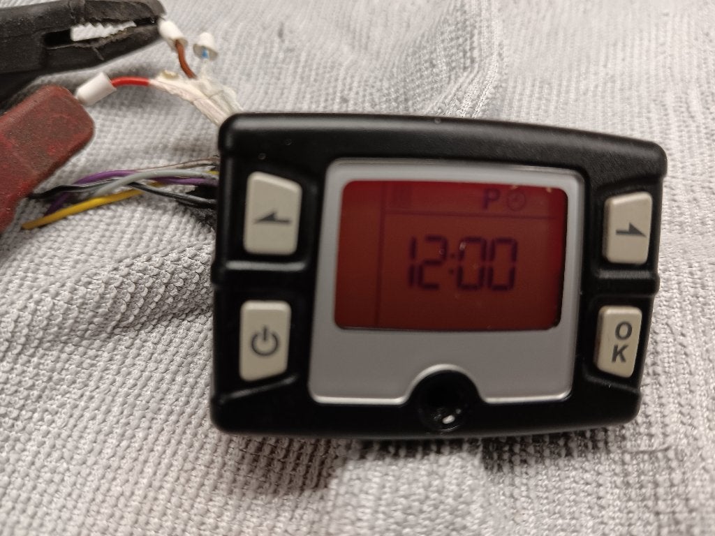 Eberspacher Easystart Timer 12 / 24 V Standkachel Verwarming, Ophalen of Verzenden, Zo goed als nieuw