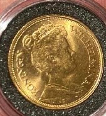 gouden vijfje 1912, Ophalen of Verzenden, Koningin Wilhelmina, 5 gulden