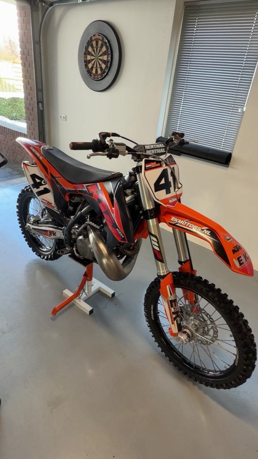 KTM Crossmotor 250cc, Fietsen en Brommers, Brommers | Crossbrommers, Gebruikt, Overige merken, Ophalen