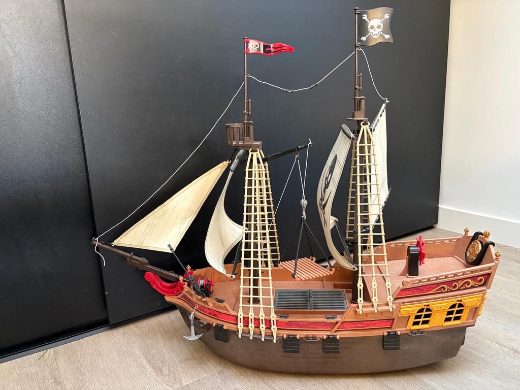 Playmobil 5135 Piratenschip, Ophalen, Gebruikt, Complete set