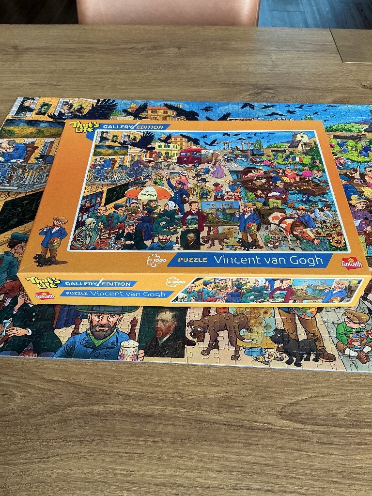 That's Life Gallery Edition Vincent van Gogh Puzzel, Ophalen of Verzenden, 500 t/m 1500 stukjes, Zo goed als nieuw, Legpuzzel