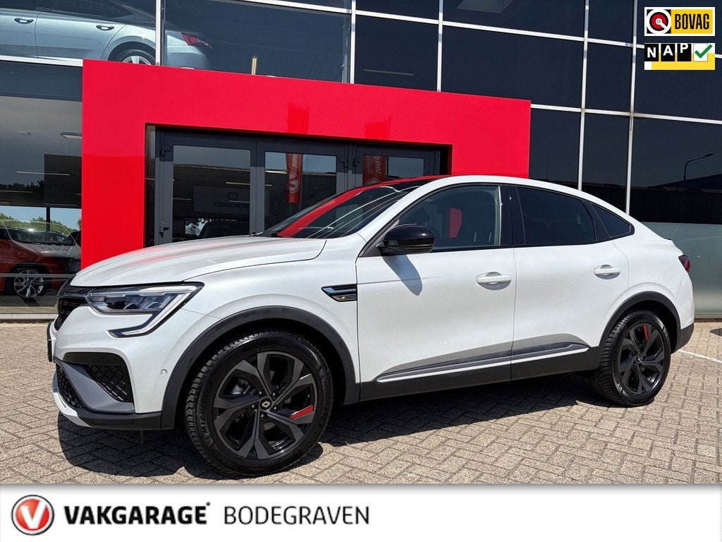 Renault Arkana 1.6 E-Tech Hybrid 145 R.S. Line / camera, Auto's, Renault, Gebruikt, 4 cilinders, Wit, Origineel Nederlands