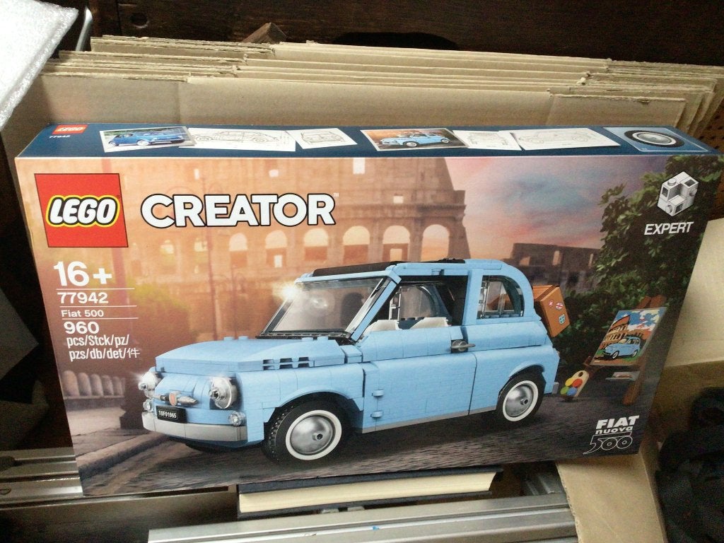 LEGO Creator Expert 77942 Fiat 500 - Geseald, Inclusief doos, Lego, Nieuw, Ophalen of Verzenden