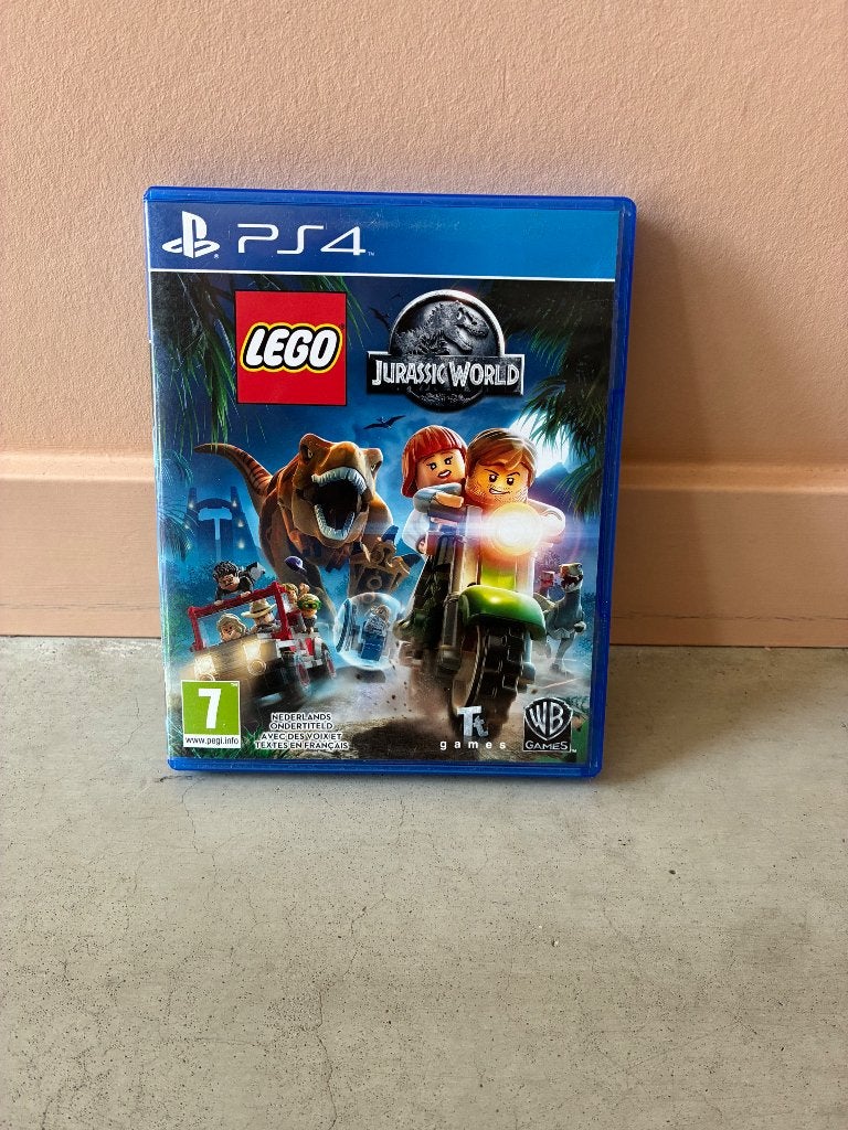 Lego Jurassic World PS4 - Avontuurlijk bouwplezier!, Avontuur en Actie, Gebruikt, 2 spelers, Eén computer