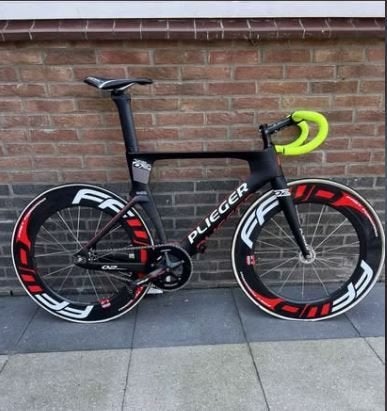 Plieger Merckx Baanfiets Carbon, Minder dan 10 versnellingen, Gebruikt, Carbon, Overige maten