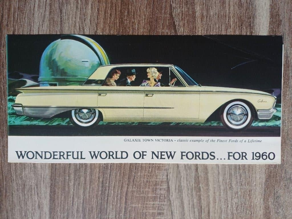 Ford 1960 brochure, Verzenden, Gelezen, Ford