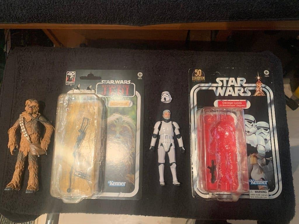 Star Wars blackseries 6”. (2x), Ophalen of Verzenden, Zo goed als nieuw, Actiefiguurtje