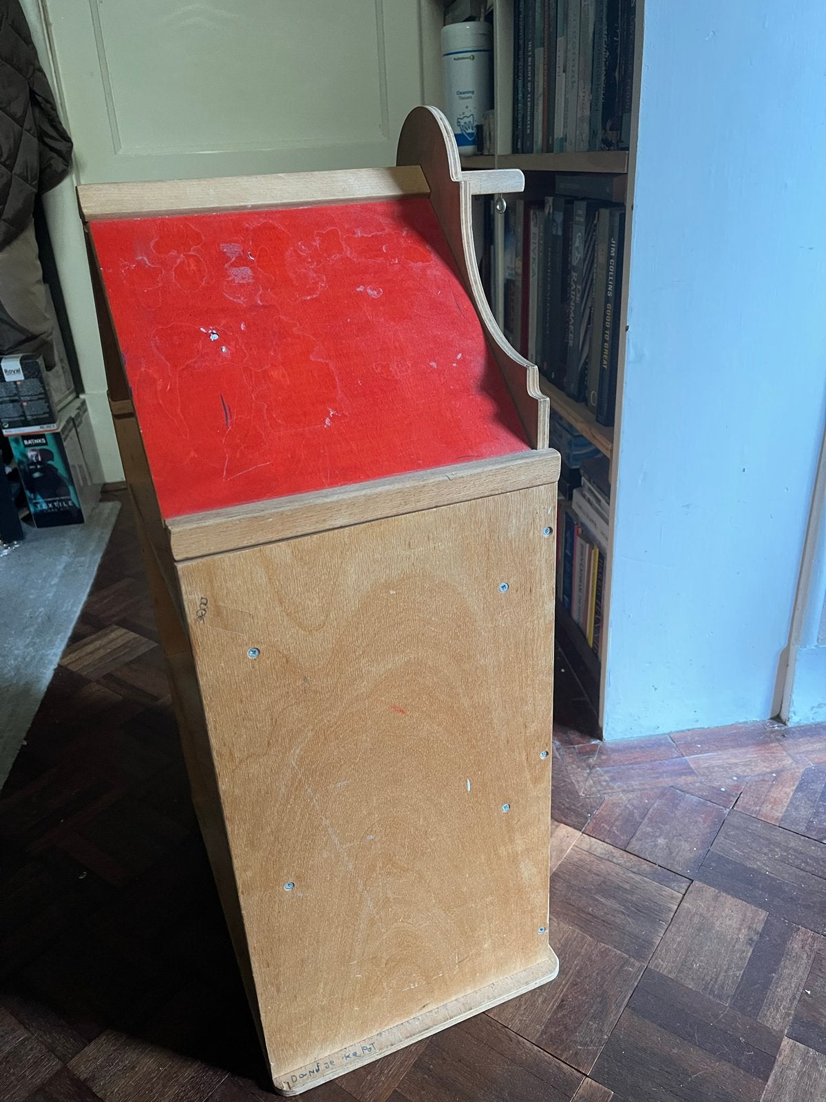 Houten Pakhuis Grachtenpand met Rode Daken, Ophalen of Verzenden, Gebruikt, Poppenhuis